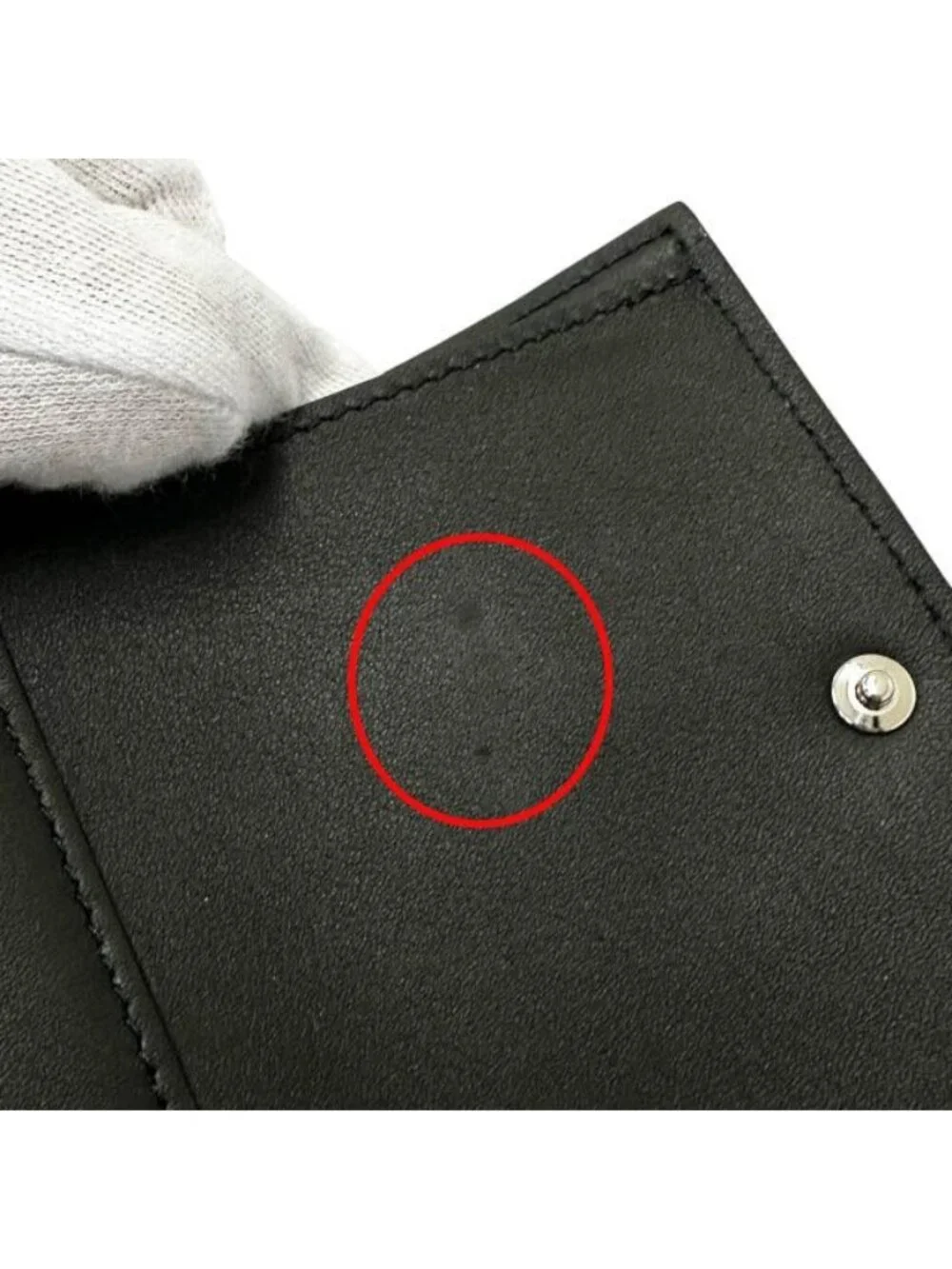 Louis Vuitton Monogram Shadow Victor Wallet Trifold Compact Noir Black